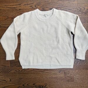 Madewell (re)sourced Cashmere Fisherman Sweater